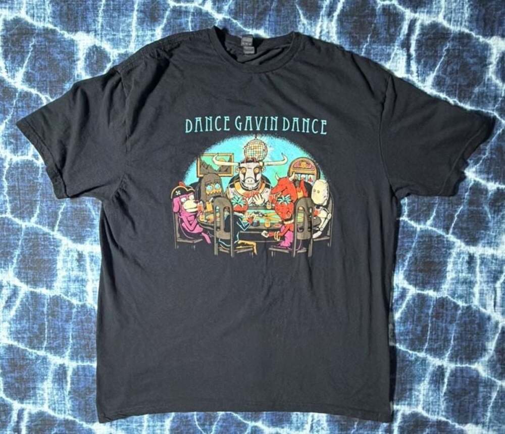 Dance Gavin Dance An Evening With Friends Summer 2022 Poker Tour Shirt